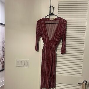 Diane von furstenberg Red Wrap Dress